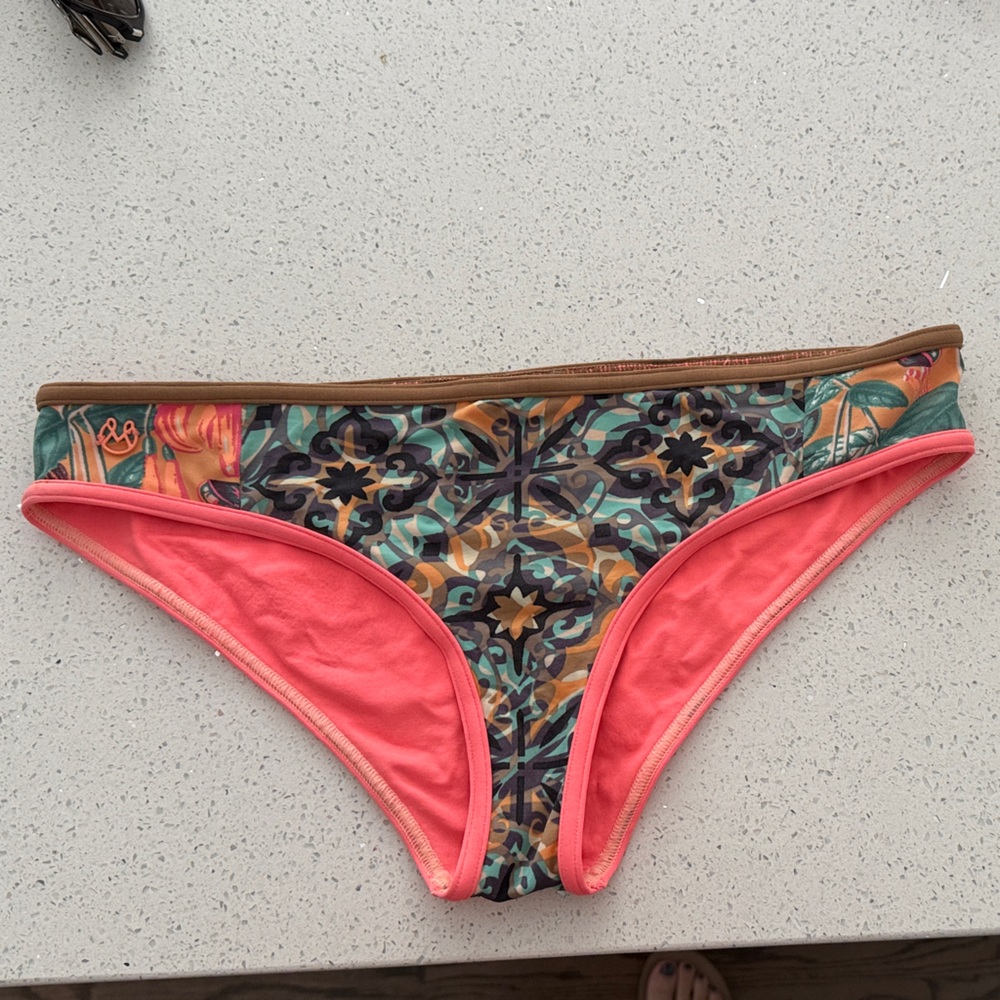 Maaji Multicolor Patterned Bikini Bottoms